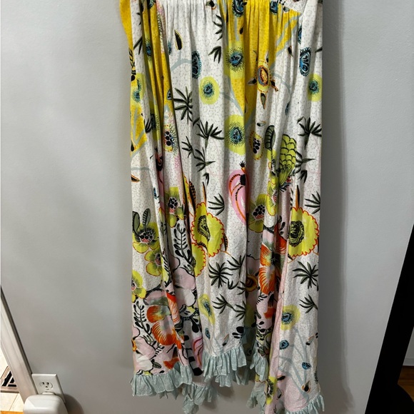 Anthropologie NWT Printed Ruffle Dress - Picture 5 of 9